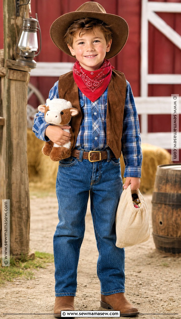 Classic Cowboy Costume - 40 halloween costumes for boys