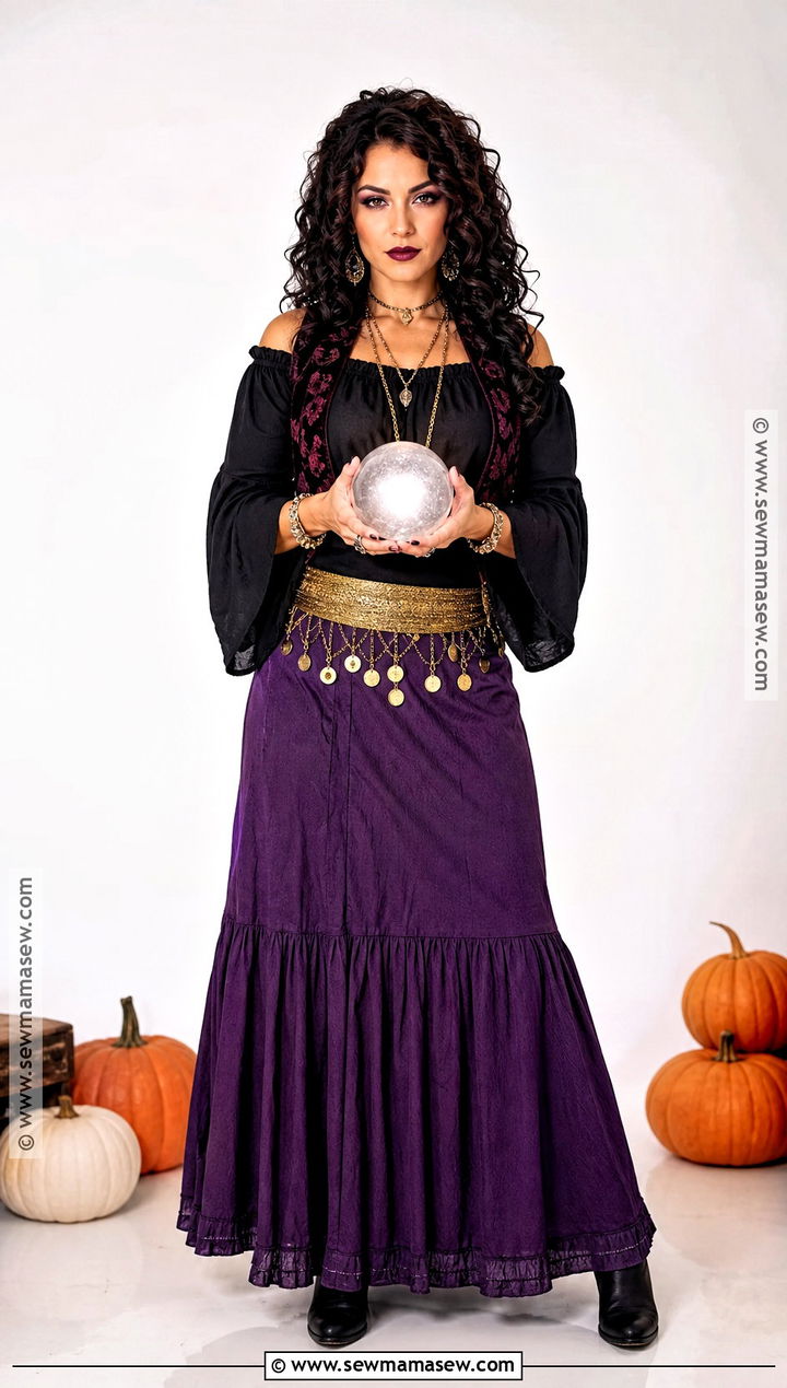 Classic Crystal Ball Fortune Teller Costume - 45 fortune teller costume ideas