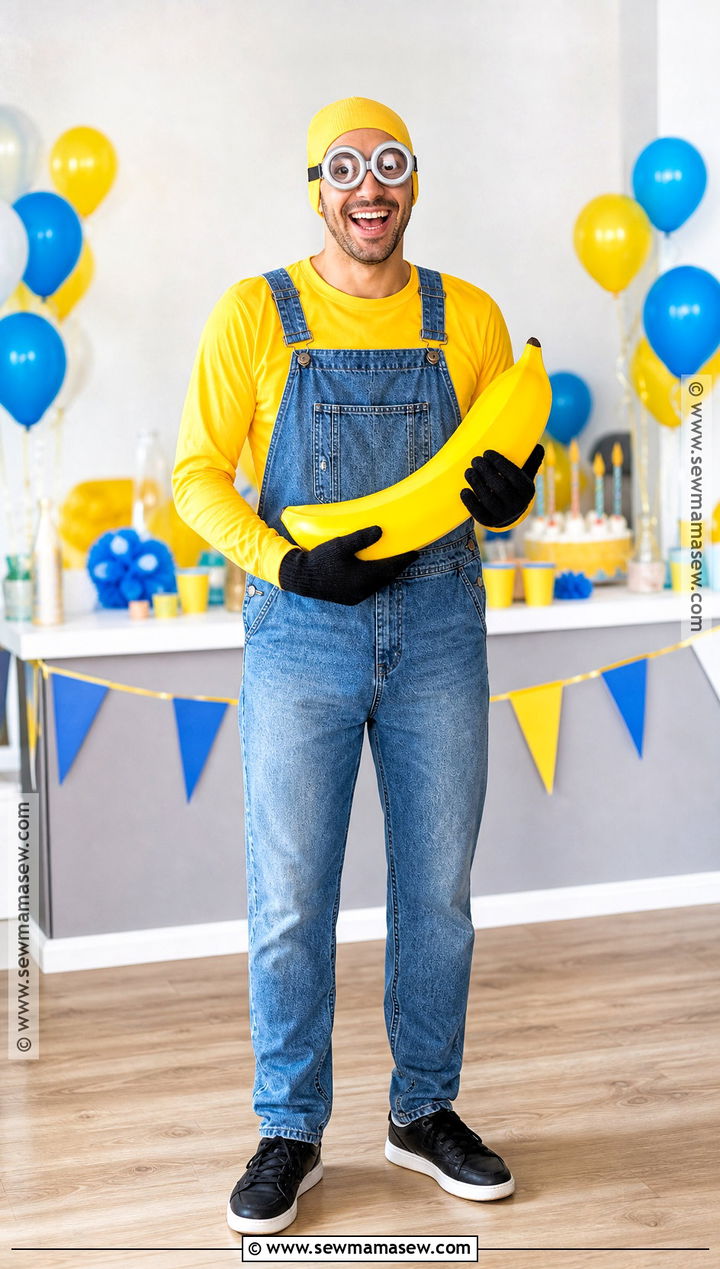 Classic DIY Minion Costume - 30 Easy Minion Costume Ideas