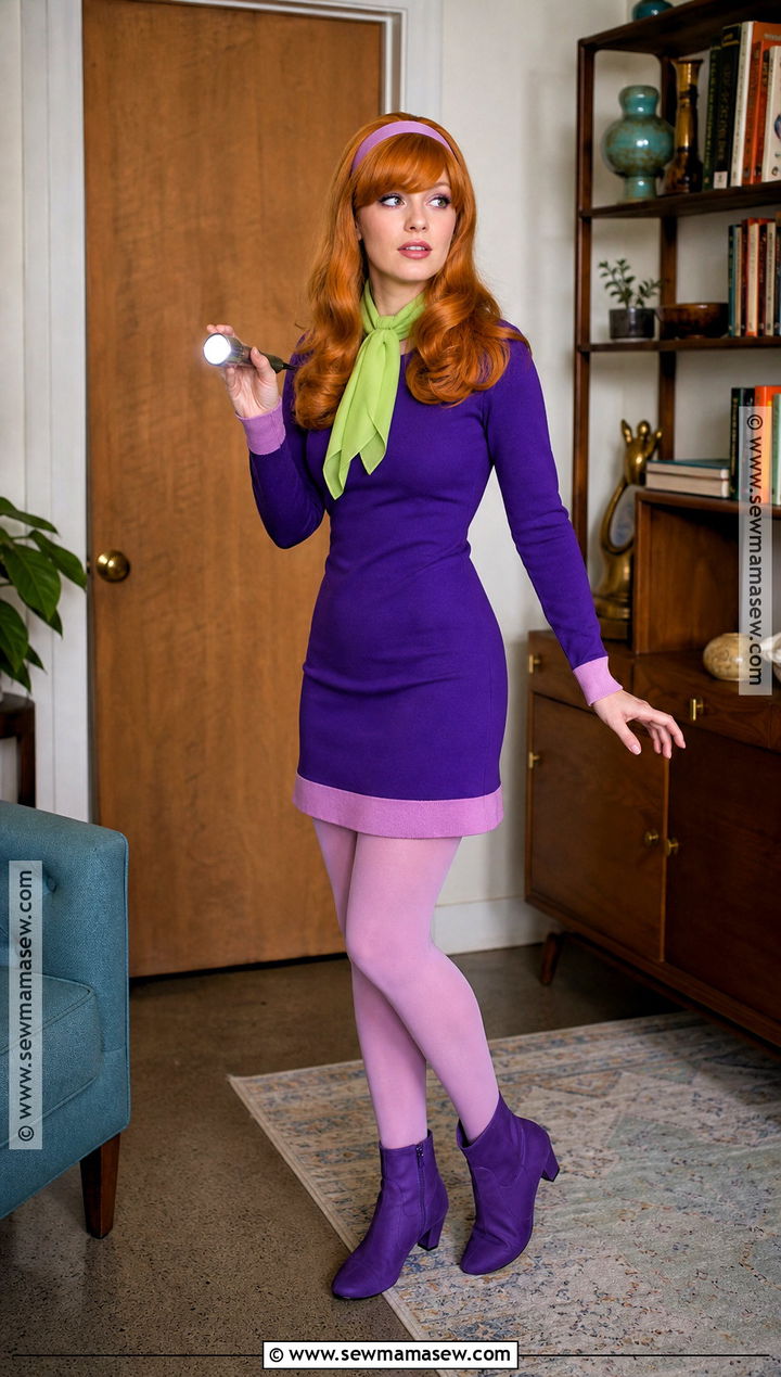 Classic Daphne Costume - 50 scooby doo costumes