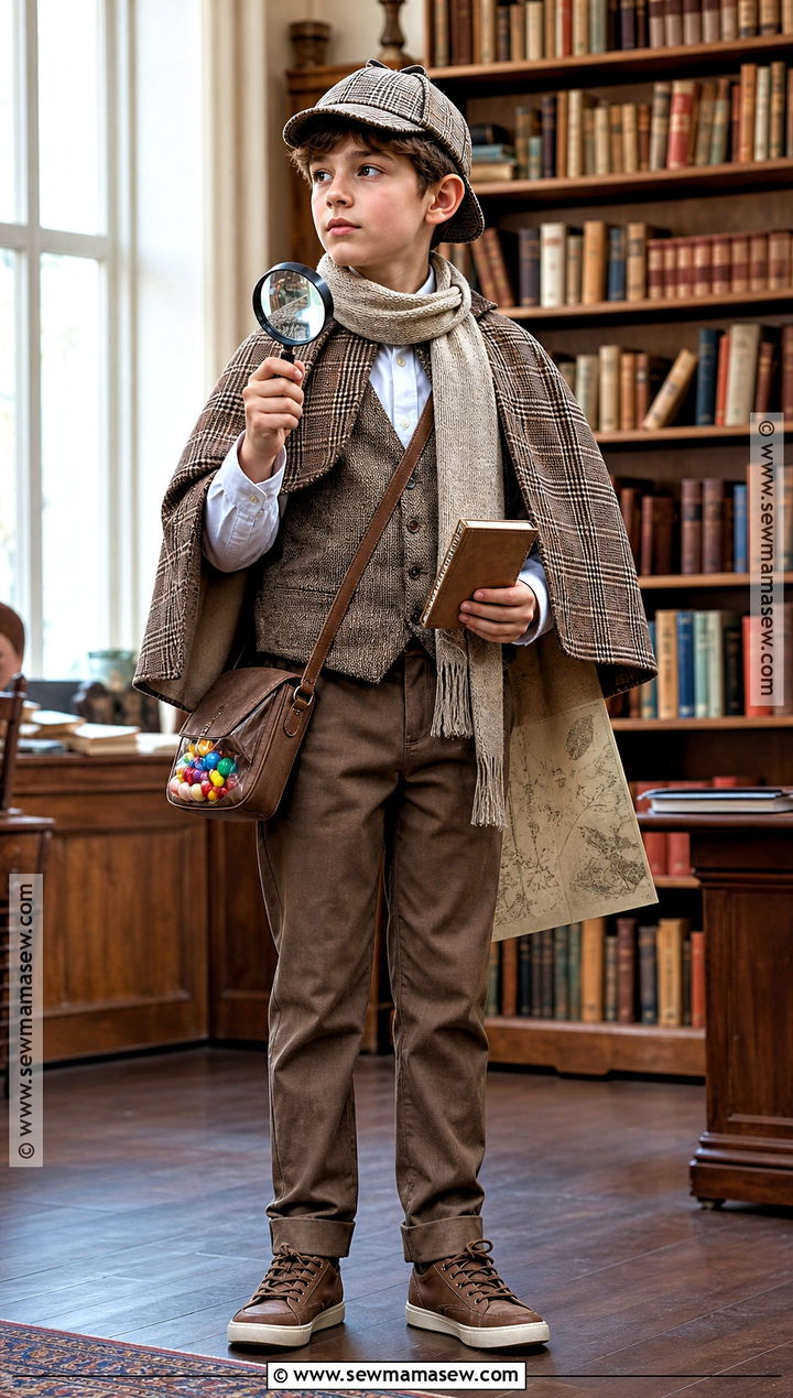 Classic Detective Costume - 40 halloween costumes for boys