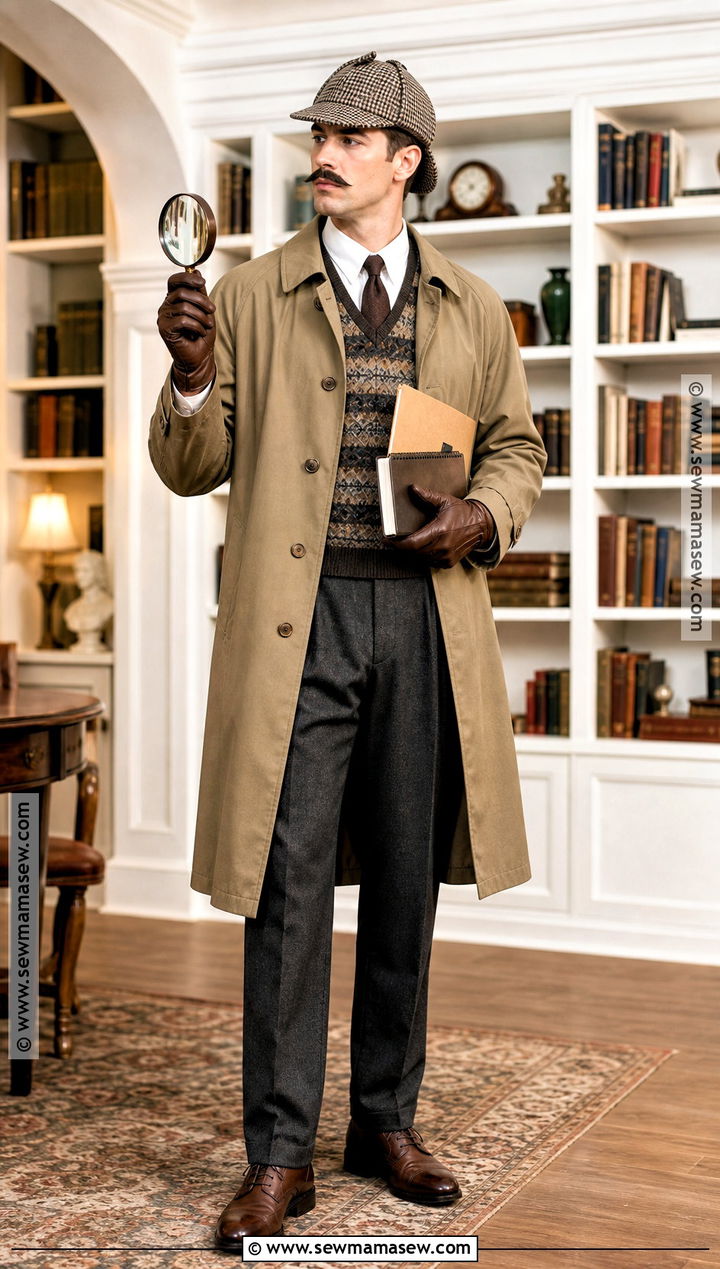 Classic Detective Costume - 35 costume ideas for men