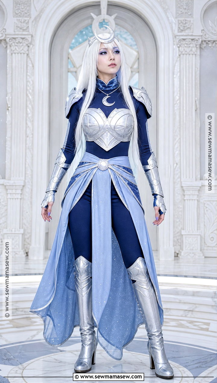 Classic Diana LoL Cosplay - 30 lol cosplay ideas