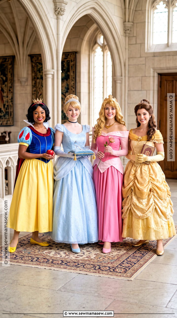 Classic Disney Princess Group Costume - 30 disney princess group costumes