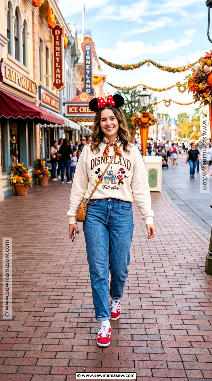 Classic Disneyland Fall Outfit - 25 fall disney outfits