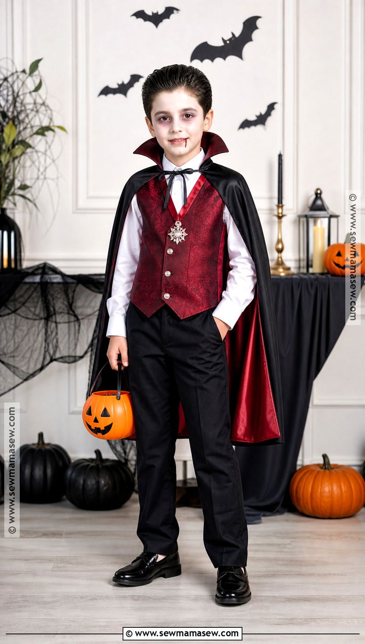 Classic Dracula Vampire Costume - 30 vampire costume ideas for kids