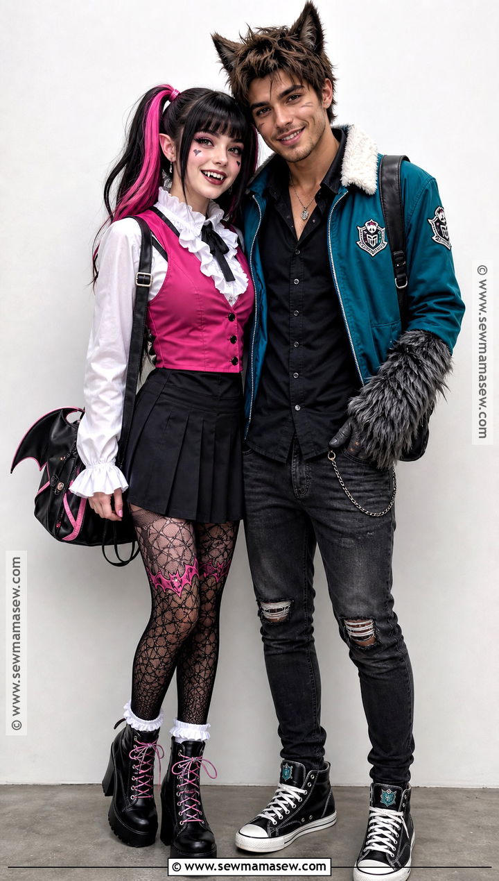 Classic Draculaura And Clawd Wolf Costume - 30 draculaura and clawd wolf costume ideas