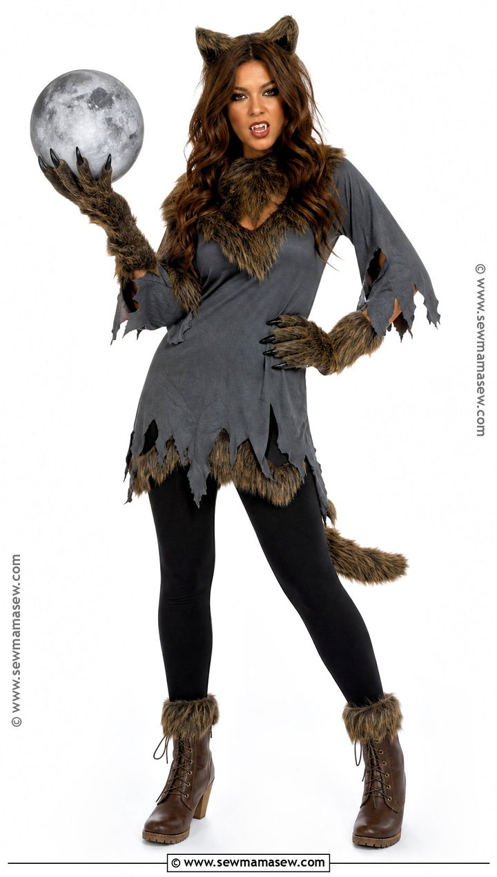 Classic Female Werewolf Costume - 30 werewolf costume ideas for females