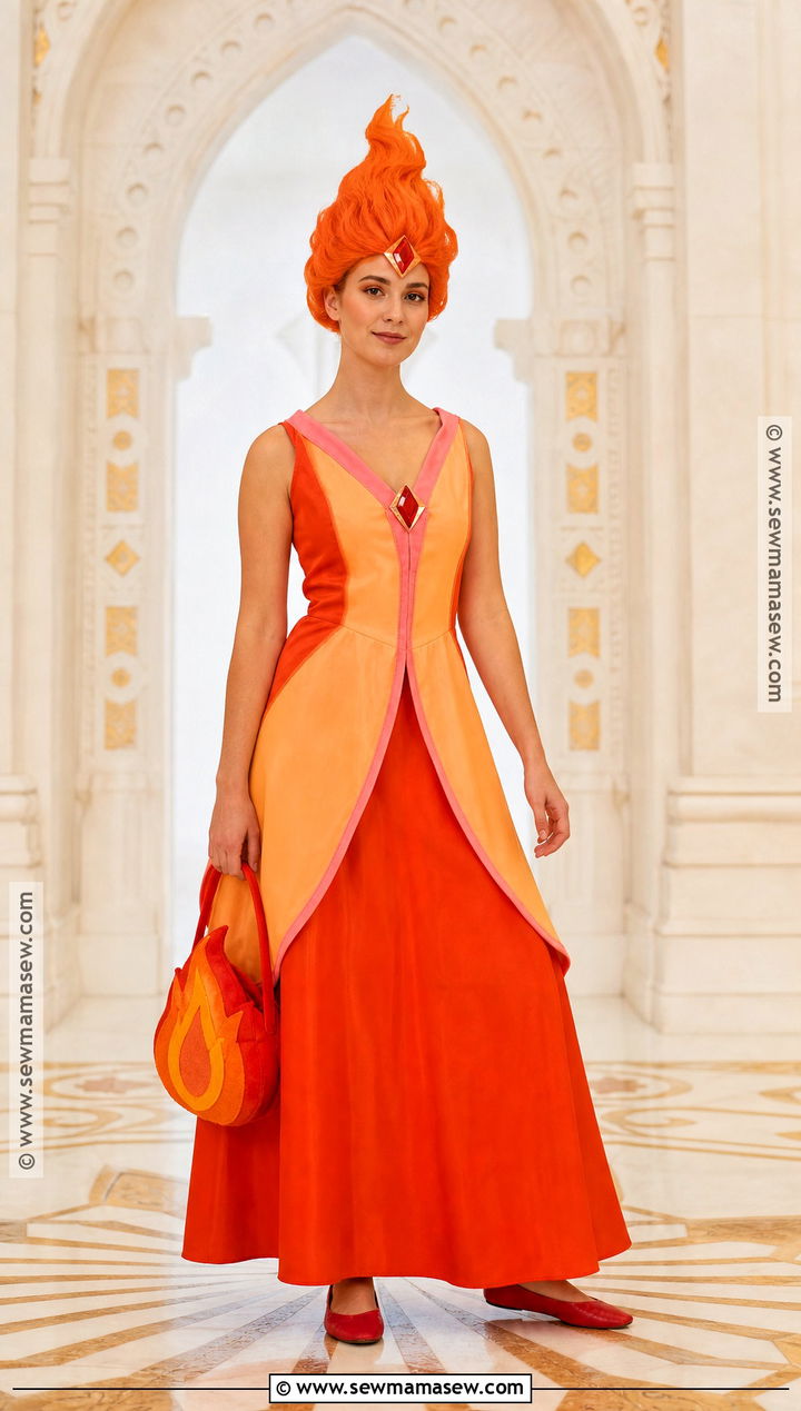 Classic Flame Princess Costume - 30 flame princess costume ideas