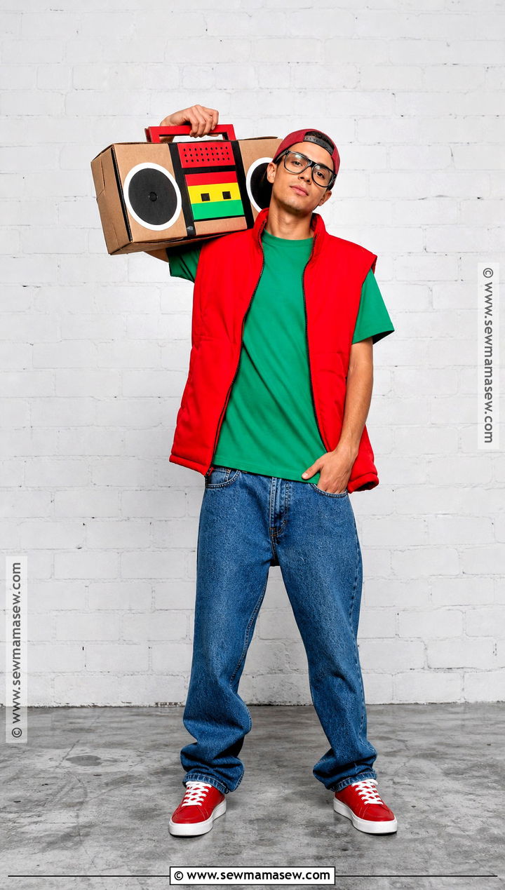 Classic Fresh Costume With Boombox - 50 subway surfers costume ideas