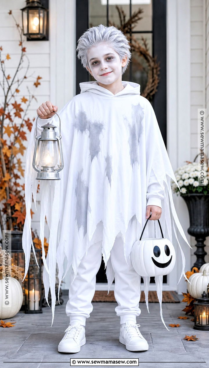 Classic Ghost Boy Costume - 35 boy costumes