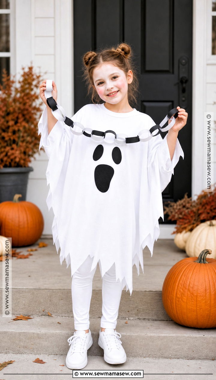 Classic Ghost Costume - 30 easy halloween costumes for kids