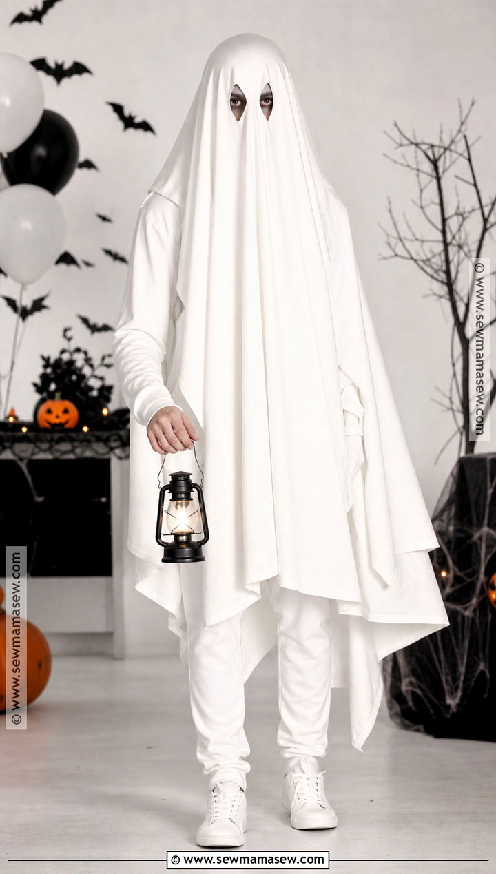 Classic Ghost Costume - 30 Last Minute Costume Ideas for Men