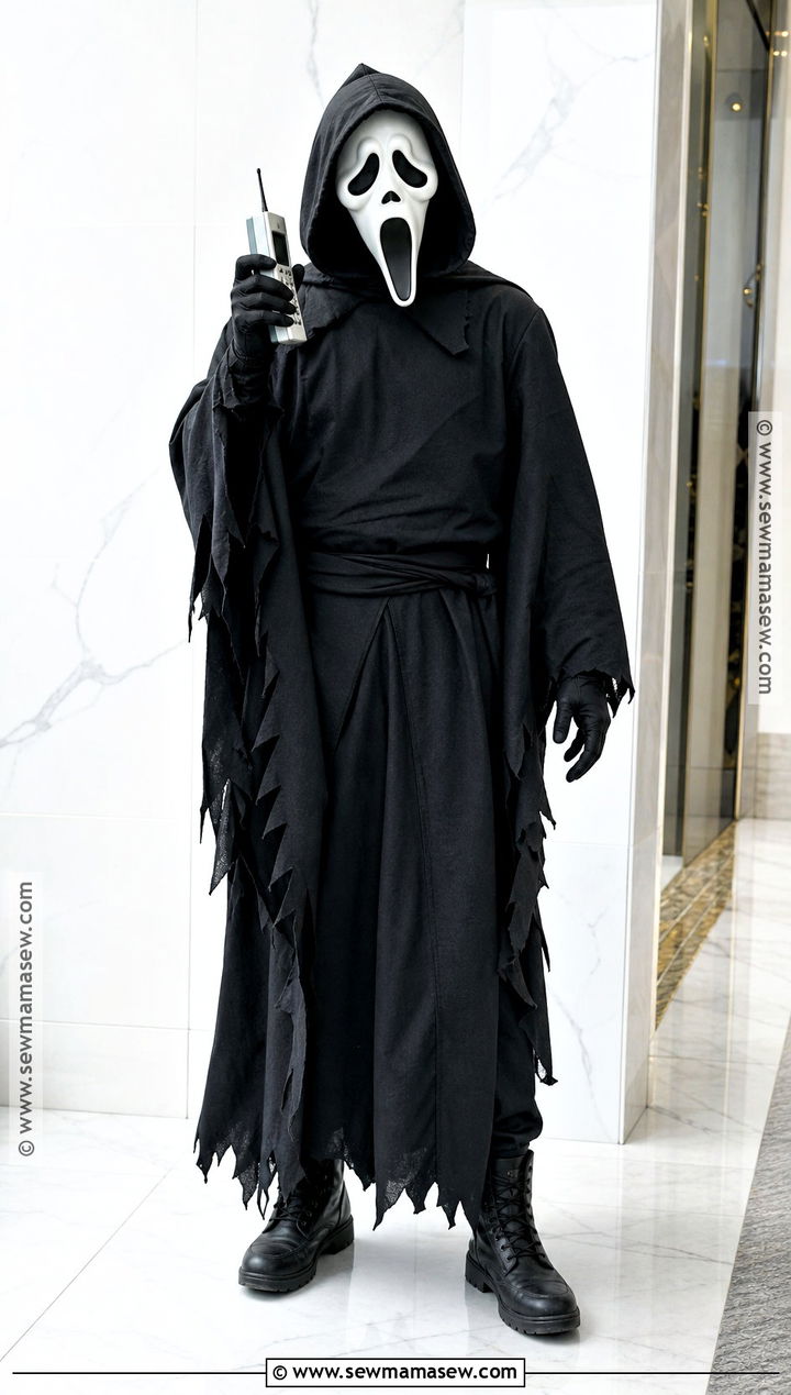 Classic Ghostface Cosplay - 30 Scream Cosplay Ideas