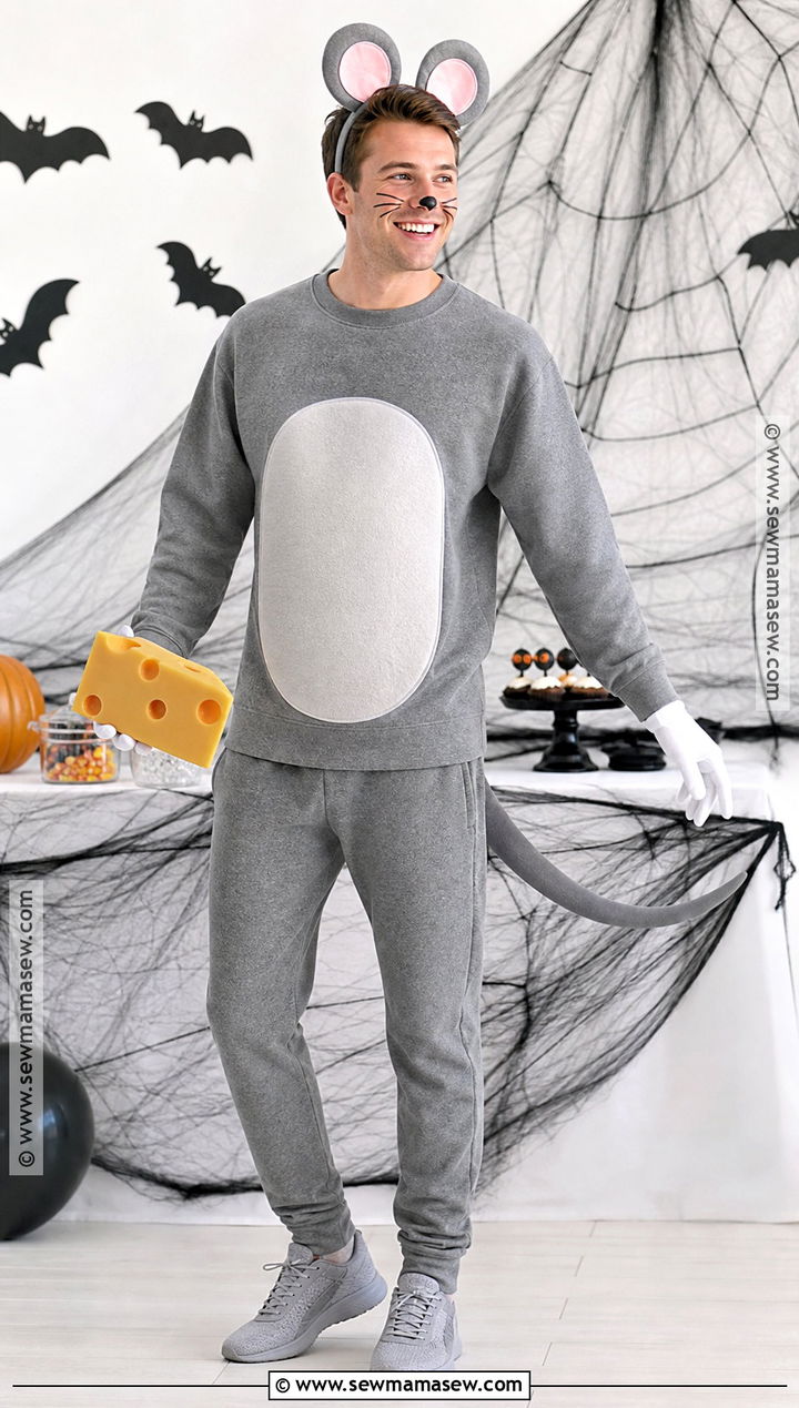 Classic Gray Mouse Costume - 35 mouse halloween costumes