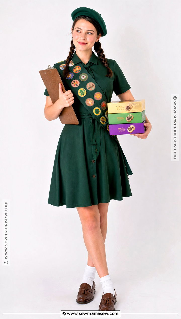 Classic Green Girl Scout Costume - 40 girl scout costume ideas