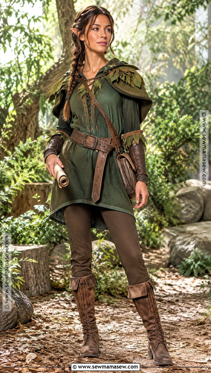 Classic Green Woodland Elf Costume - 30 Woodland Elf Costume Ideas