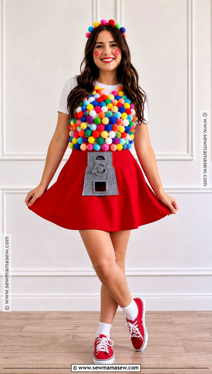 Classic Gumball Machine Costume - 35 gumball costume ideas