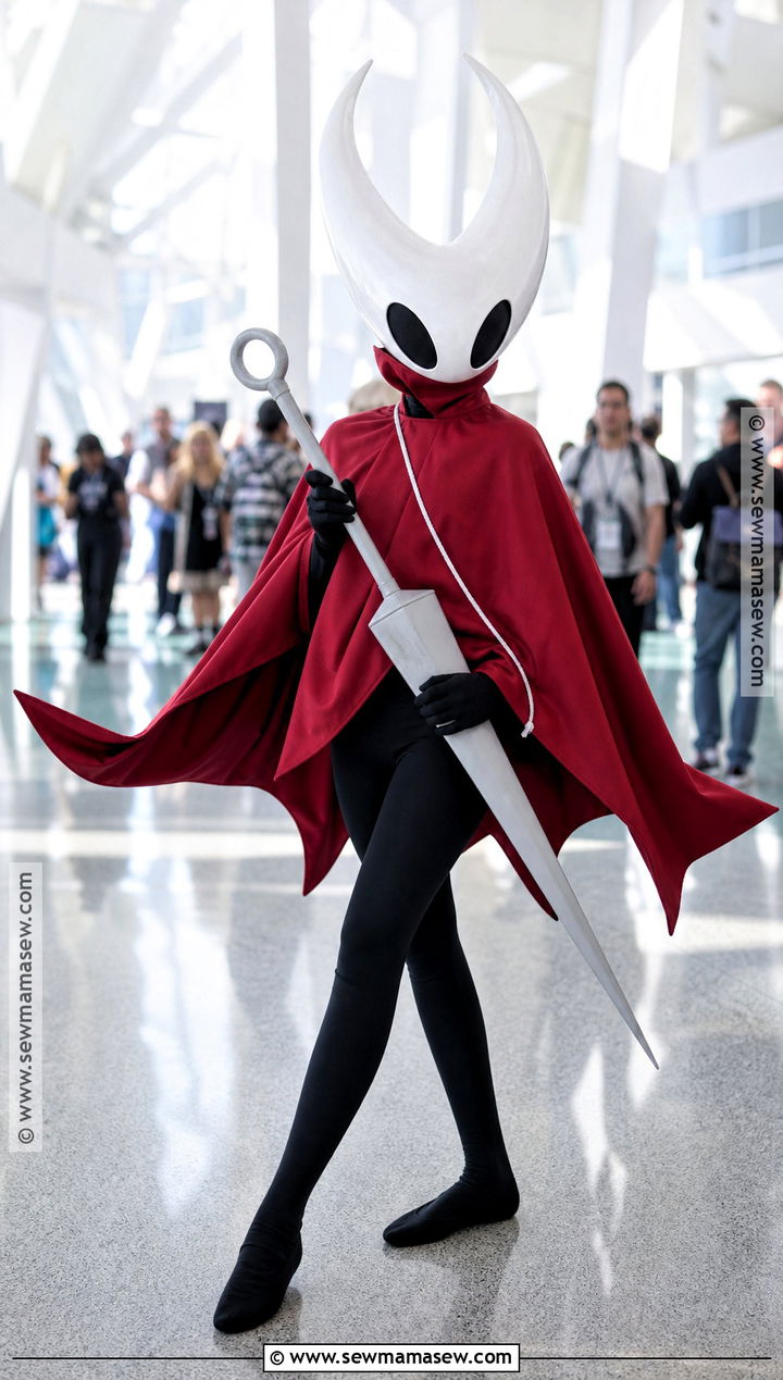 Classic Hornet Cosplay With Red Cloak - 40 hornet cosplay ideas