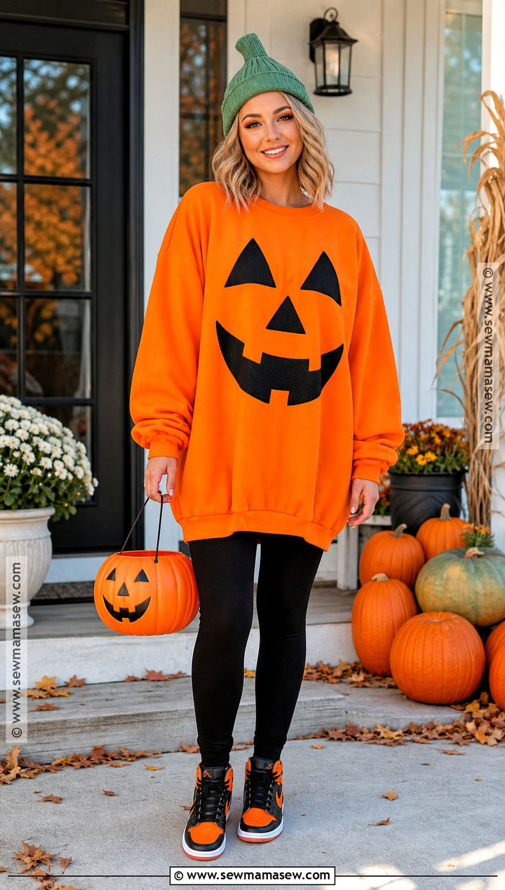 Classic Jack O Lantern Costume - 40 pumpkin costume ideas