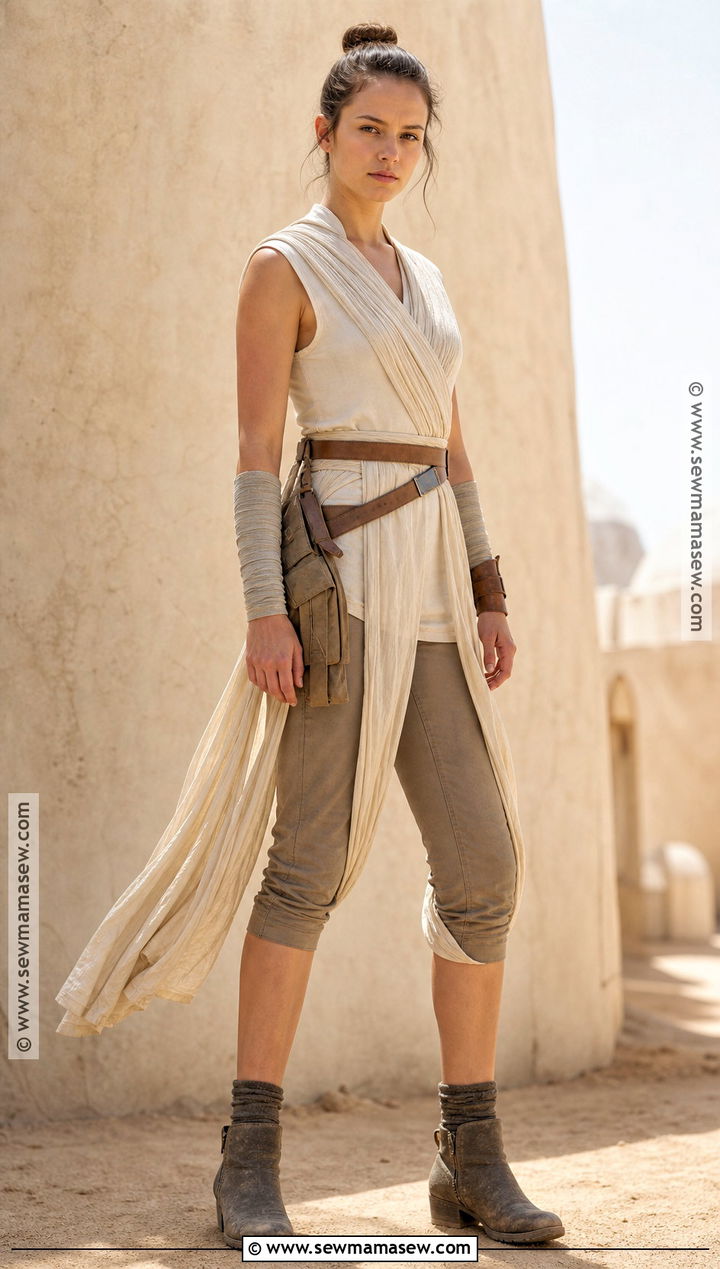Classic Jakku Rey Costume - 30 Rey Star Wars Costume Ideas