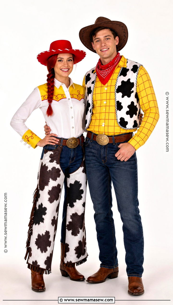 Classic Jessie And Woody Costume - 30 Jessie And Woody Costumes for Couples