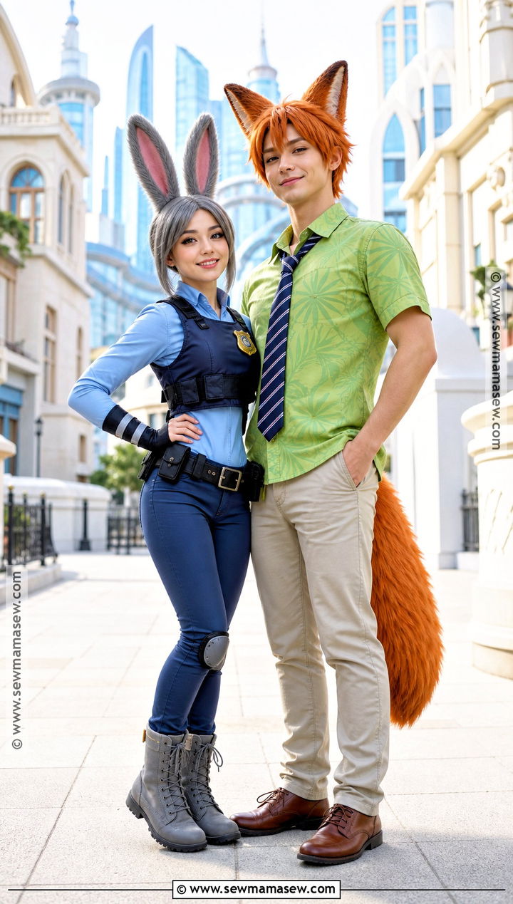 Classic Judy Hopps And Nick Wilde Costume - 35 judy hopps and nick wilde costume ideas