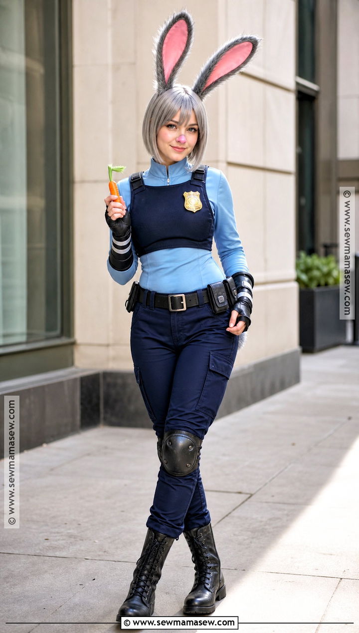 Classic Judy Hopps Police Costume - 30 Judy Hops Costumes