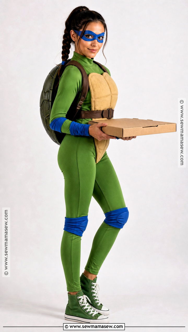 Classic Leonardo Ninja Turtle Costume - 30 Ninja Turtle Costume Ideas for Women