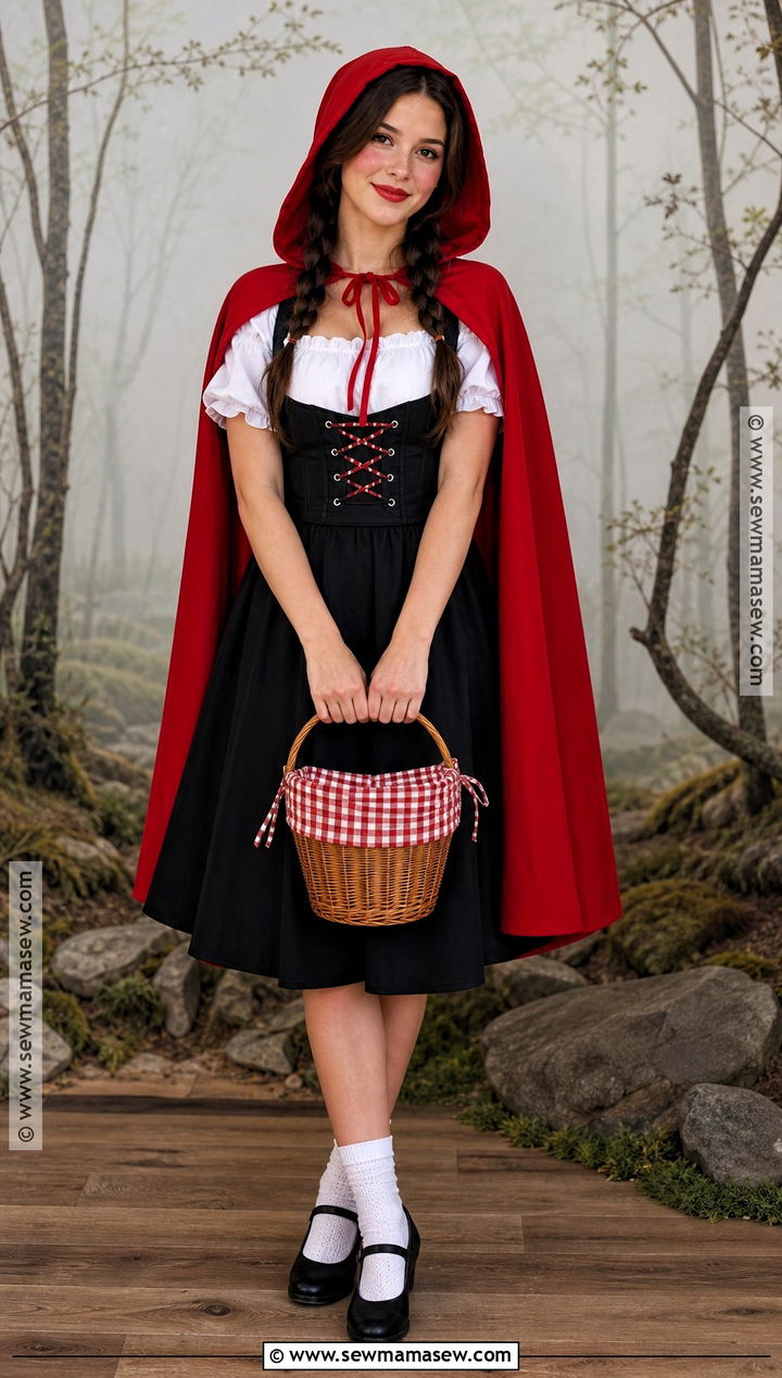 Classic Little Red Riding Hood Costume - 30 Little Red Costume Ideas