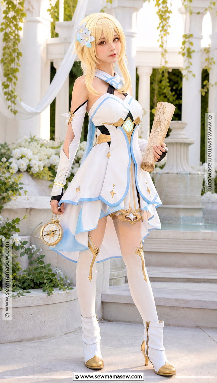 Classic Lumine Traveler Cosplay - 35 lumine cosplay ideas