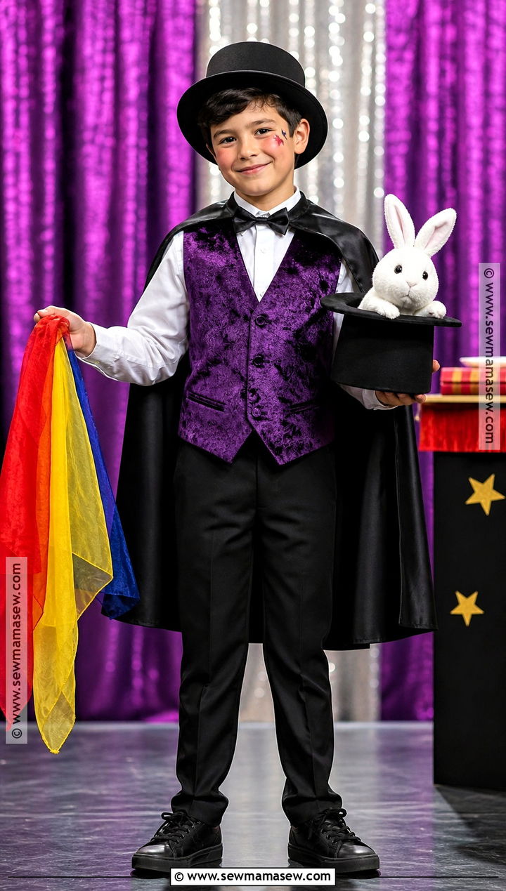 Classic Magician Costume for Boys - 30 costumes for boys