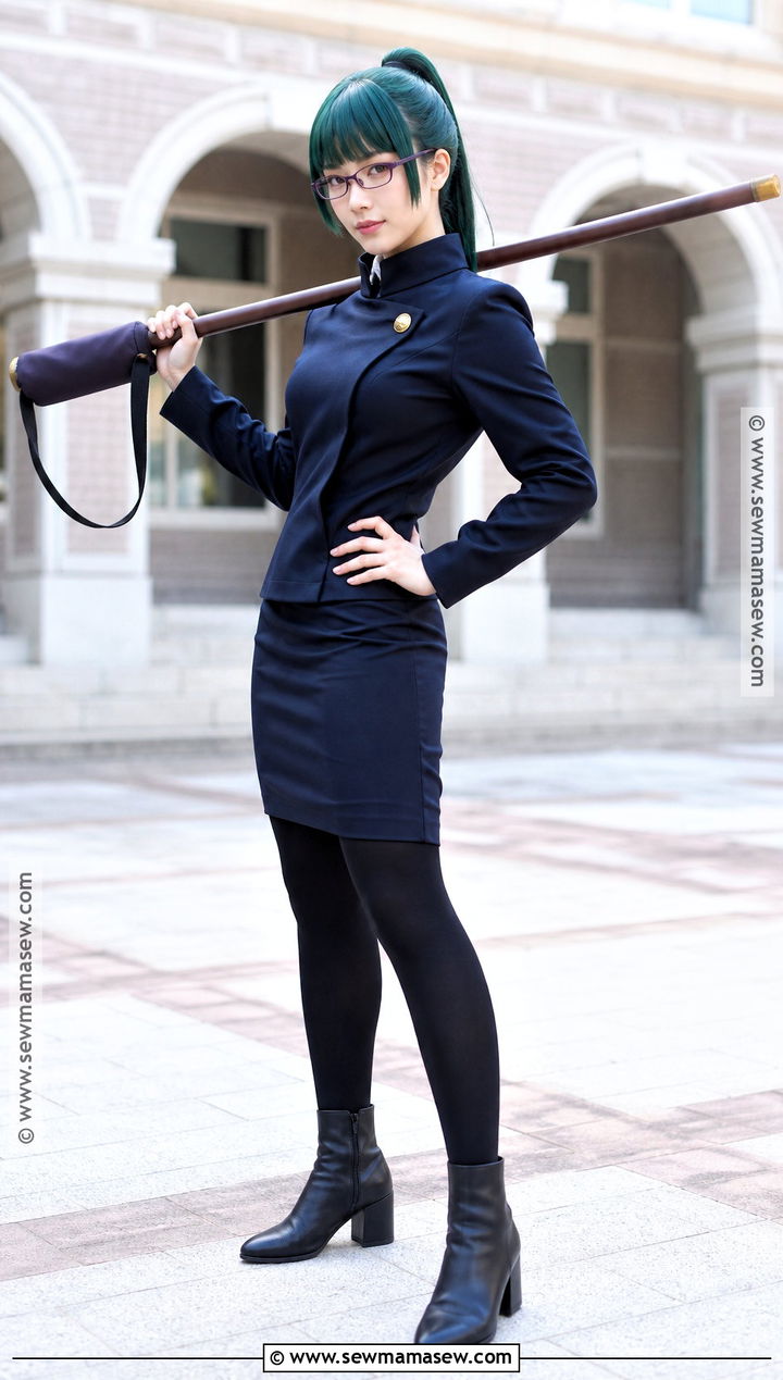 Classic Maki Zenin School Uniform Cosplay - 40 maki zenin cosplay ideas