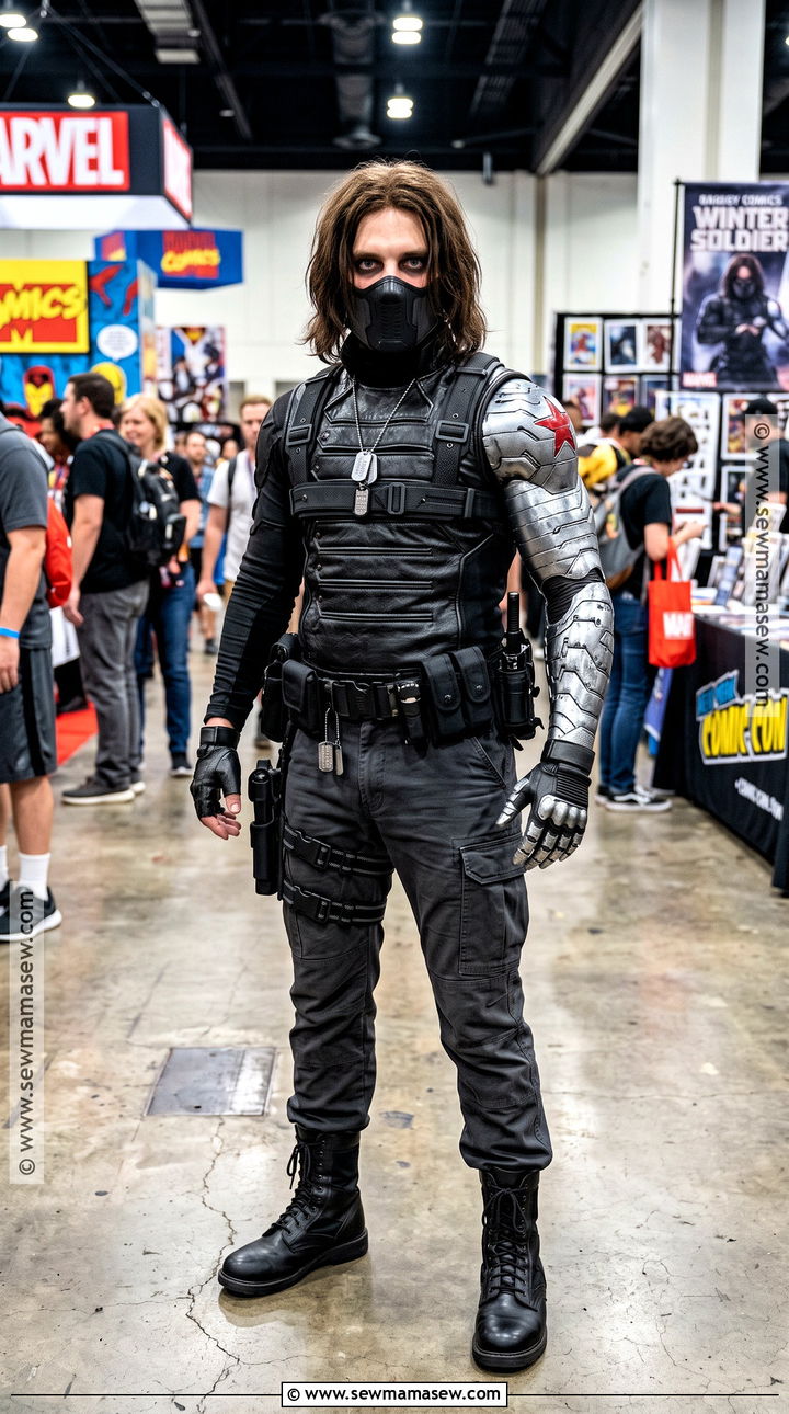 Classic Masked Winter Soldier Cosplay - 30 winter soldier cosplay ideas