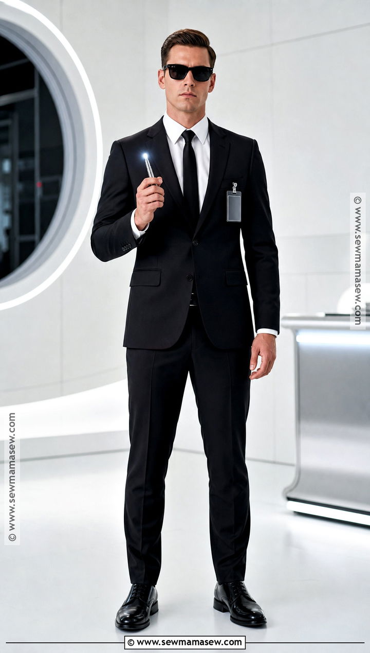 Classic Men In Black Agent Costume - 50 men in black costume ideas