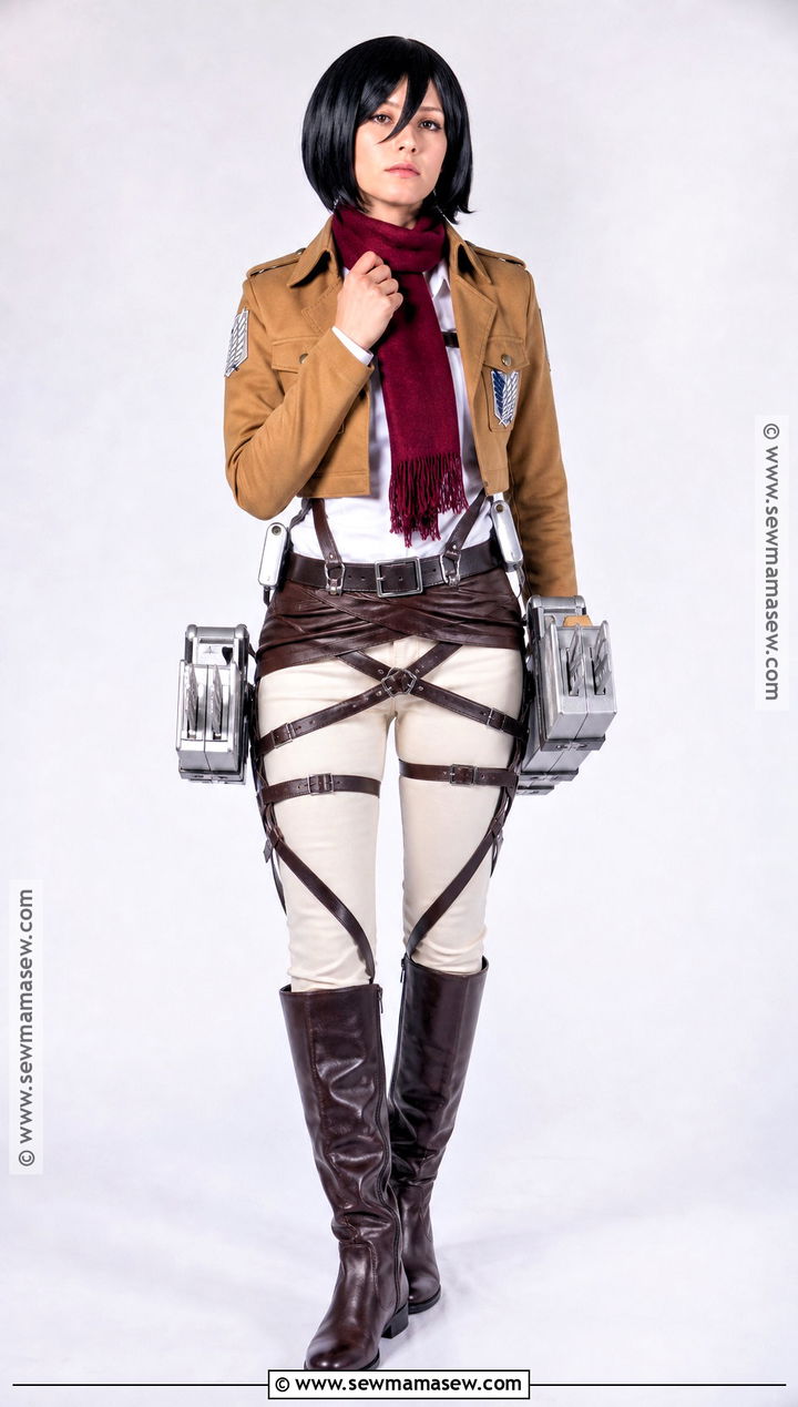 Classic Mikasa Scout Costume - 30 mikasa costume ideas