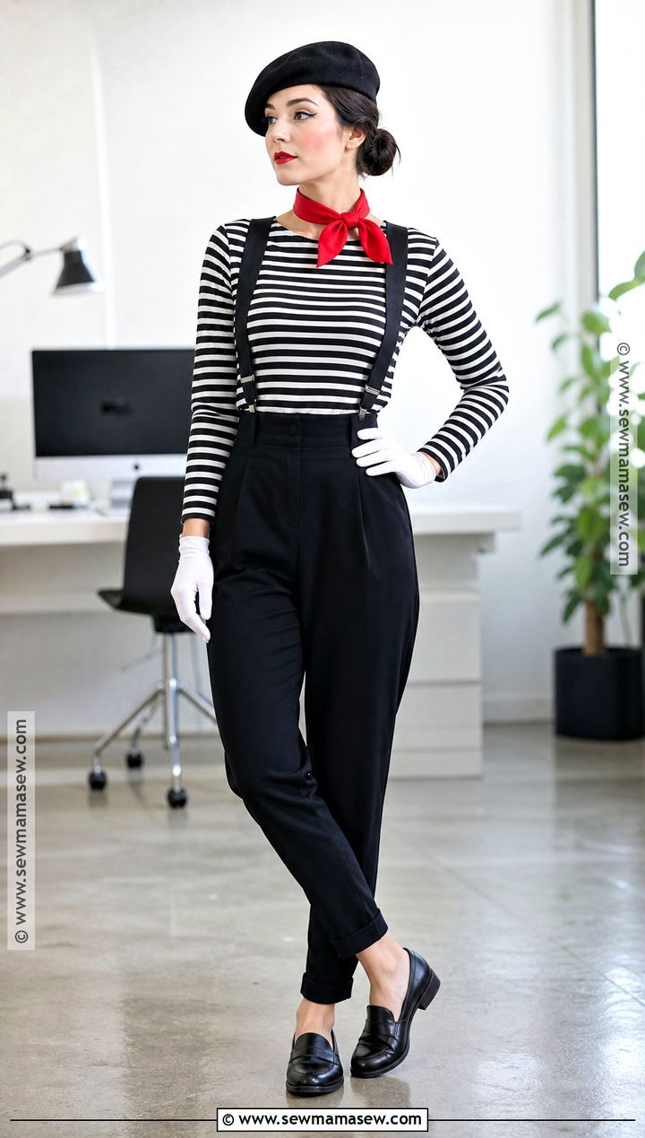Classic Mime Work Costume - 30 Halloween Costumes For Work Appropriate