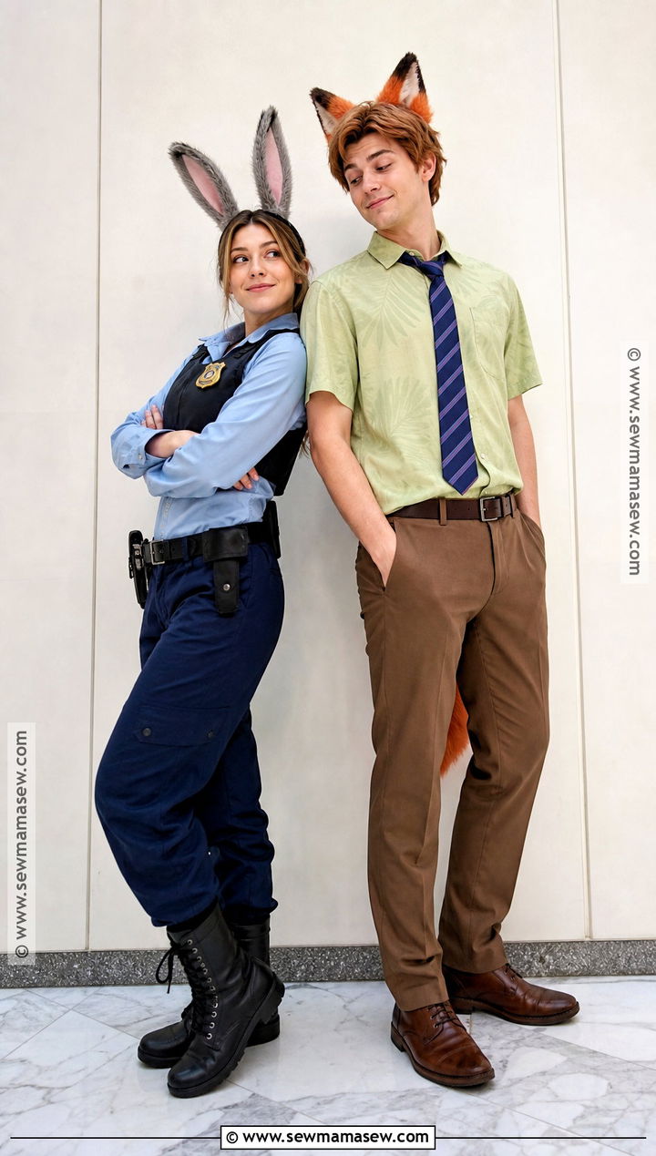 Classic Nick Wilde And Judy Hopps Costume - 30 nick wilde and judy hopps costume ideas
