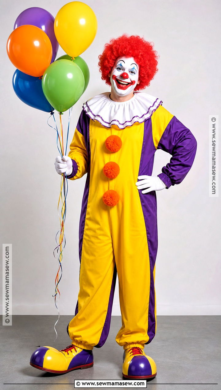 Classic Pennywise Halloween Costume From The 1990 Miniseries - 35 it halloween costumes