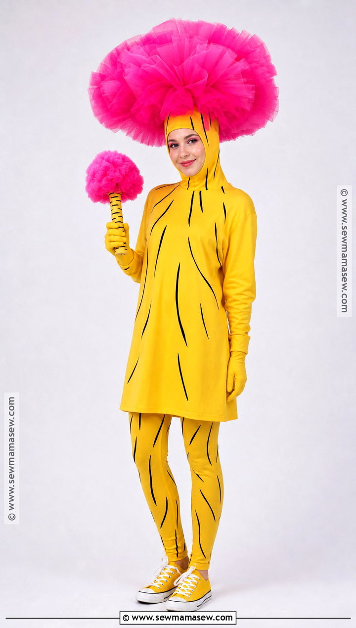 Classic Pink Lorax Tree Costume - 30 Lorax Tree Costume Ideas