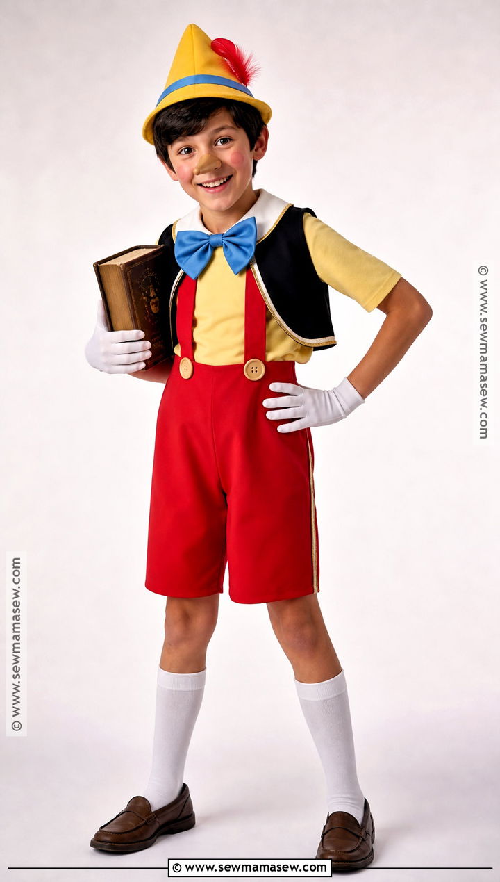 Classic Pinocchio Costume For Kids - 30 pinocchio costume ideas