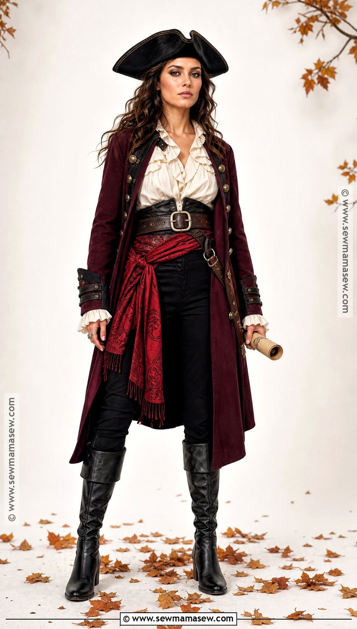 Classic Pirate Captain Costume - 50 pirate costume ideas for women