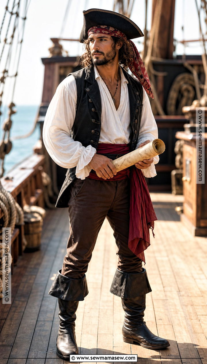 Classic Pirate Costume - 35 male costume ideas