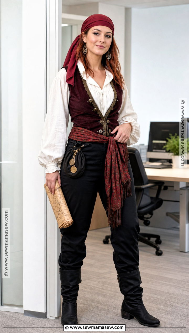 Classic Pirate Costume - 35 work costume ideas