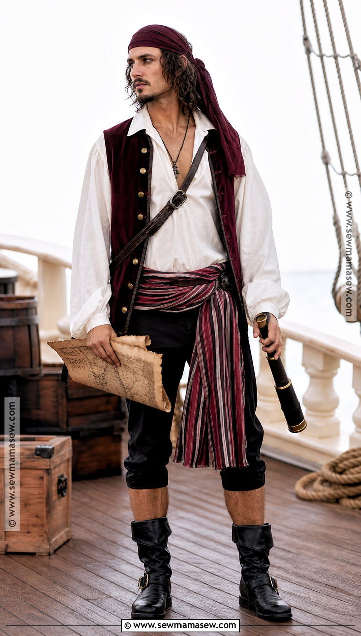 Classic Pirate Costume - 40 men costume ideas