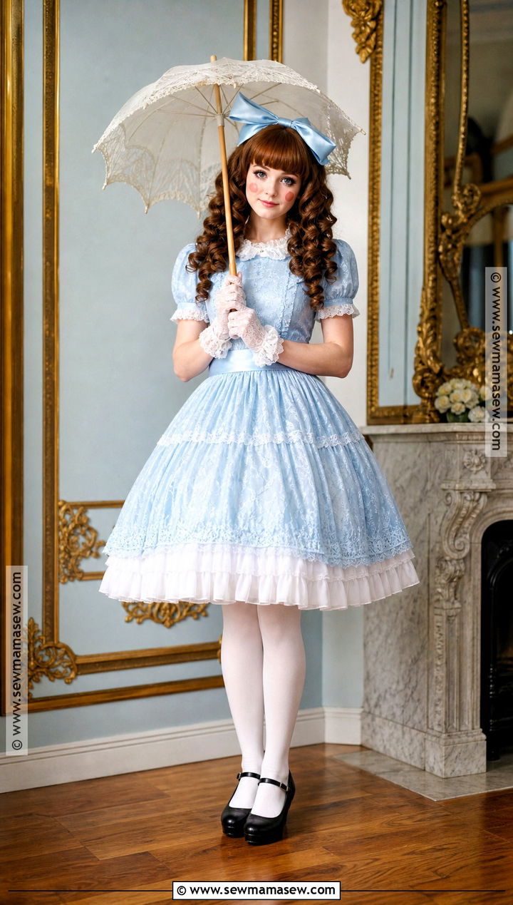 Classic Porcelain Doll Cosplay - 35 doll cosplay ideas