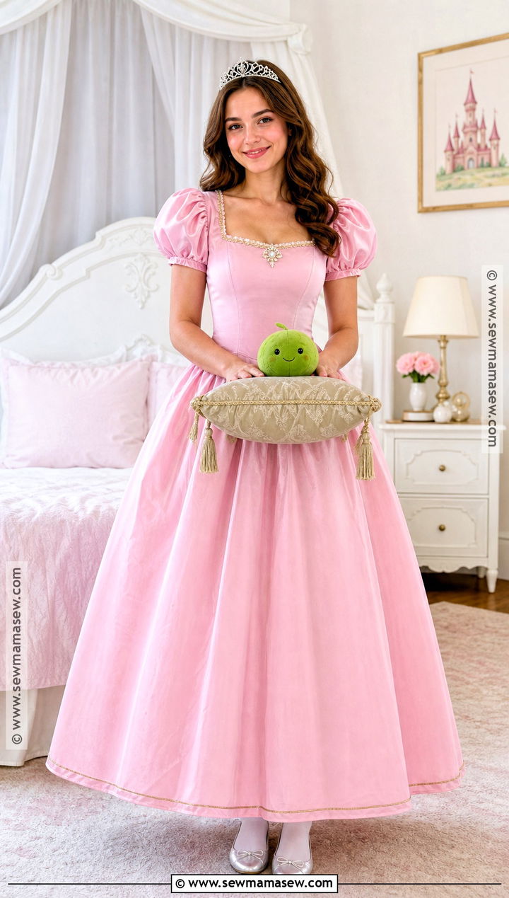 Classic Princess And The Pea Costume - 30 princess and the pea halloween costume ideas