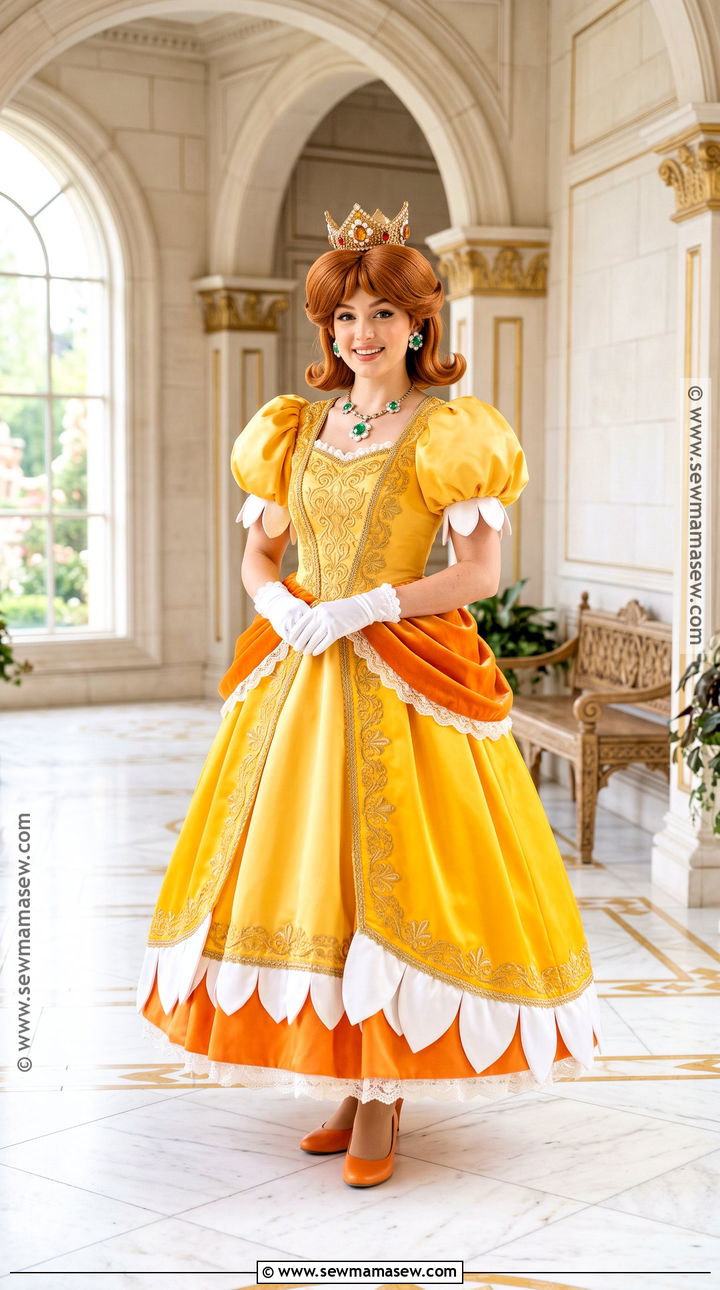 Classic Princess Daisy Costume - 40 princess daisy costume ideas