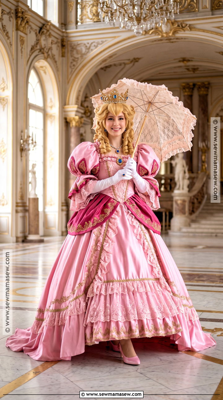 Classic Princess Peach Cosplay - 35 princess peach cosplay ideas