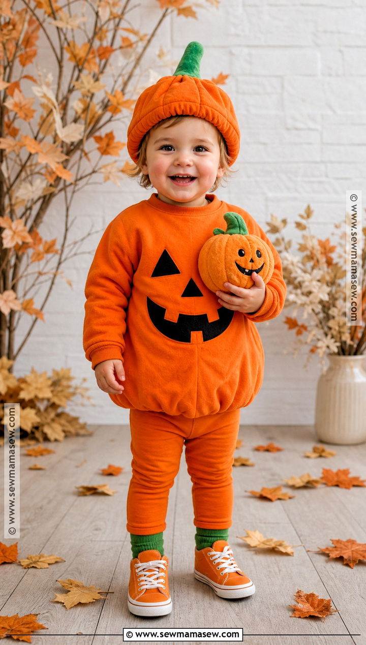 Classic Pumpkin Toddler Costume - 35 toddler costumes